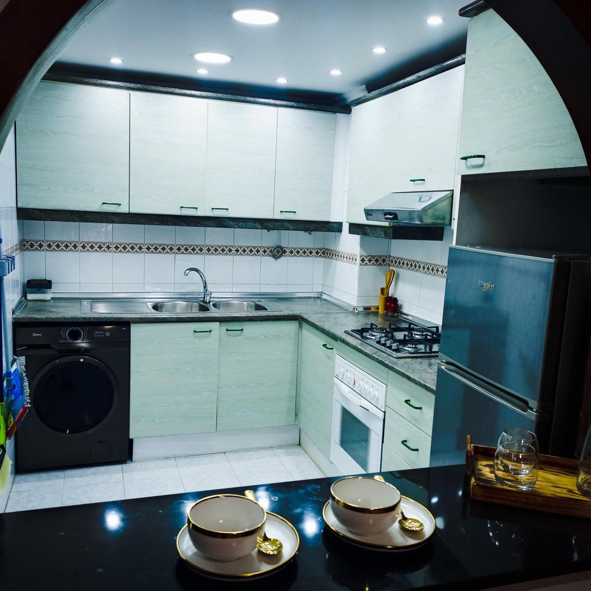 Nouveau Appartement Au Plein Centre Ville En Face Hilton & La Gare De Train Tgv M2 Tanger Exteriér fotografie